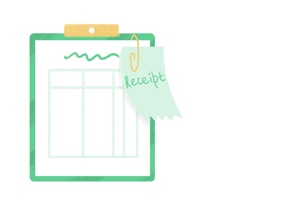 Receipt attachments icon