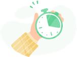 Time tracking icon